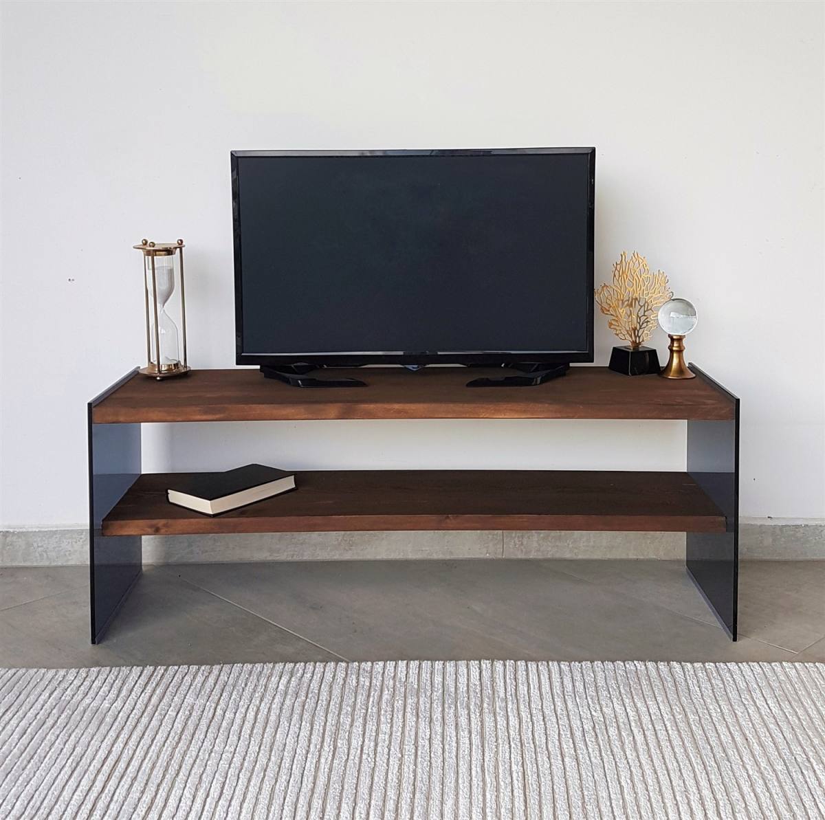 NORDVÄRK TV100 TV-bord, m. 1 hylde, produktbillede 4 af 7, TV-borde hos HomeNordic