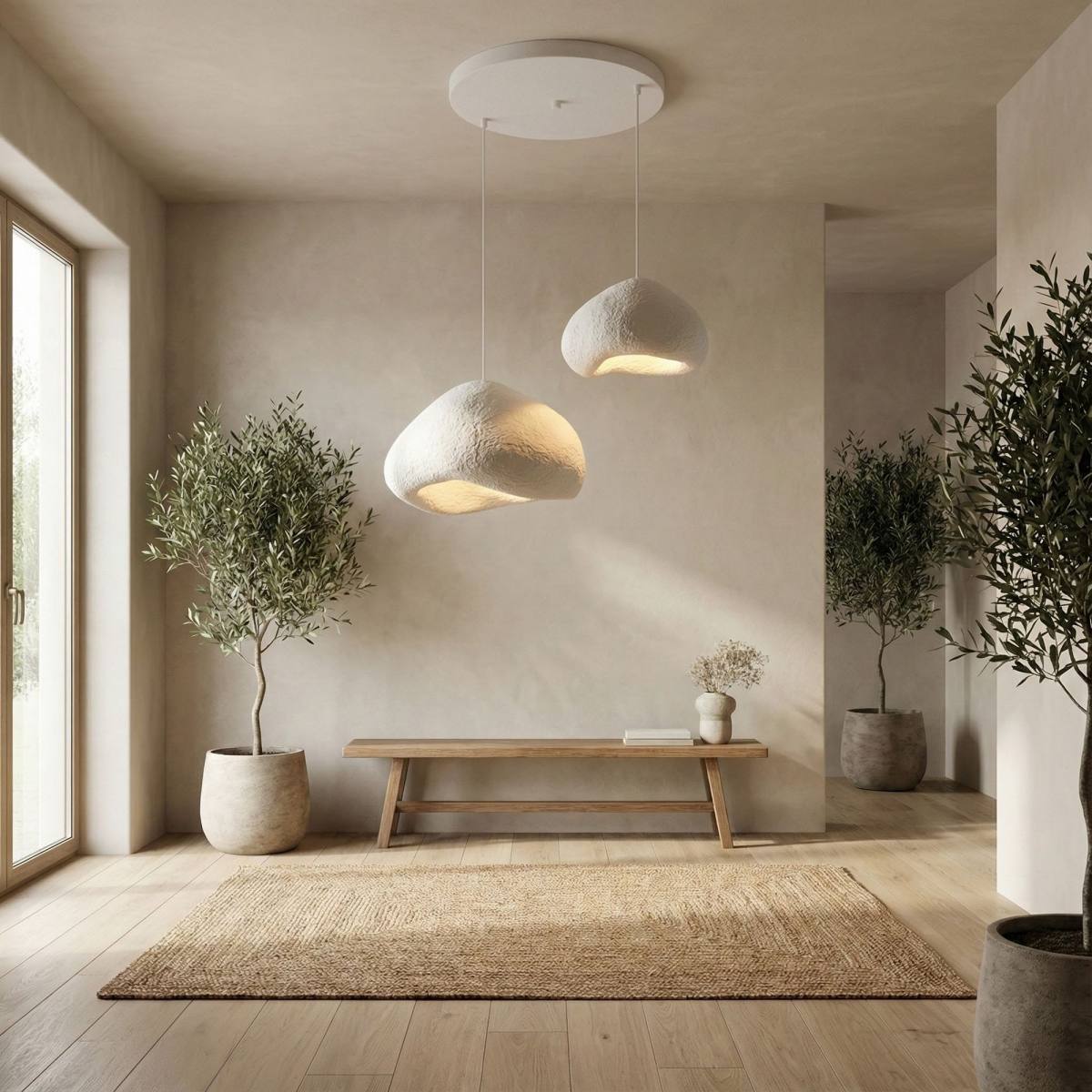 NORDVÄRK Lora-40-50-T-Nua loftlampe, produktbillede 4 af 6, Loftlamper hos HomeNordic