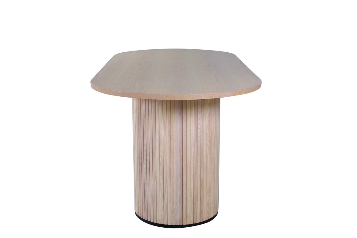 VENTURE DESIGN Bianca spisebord, oval, produktbillede 3 af 12, Spiseborde hos HomeNordic