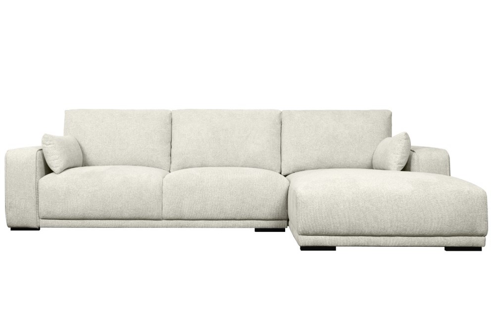 Santa Monica sofa med chaiselong til højre i cremefarvet møbelstof, produktbillede 2 af 13, Sofaer hos HomeNordic