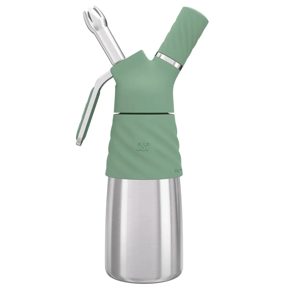 Creative Whip Premium 0,5 liter, wave green, Sifoner hos HomeNordic