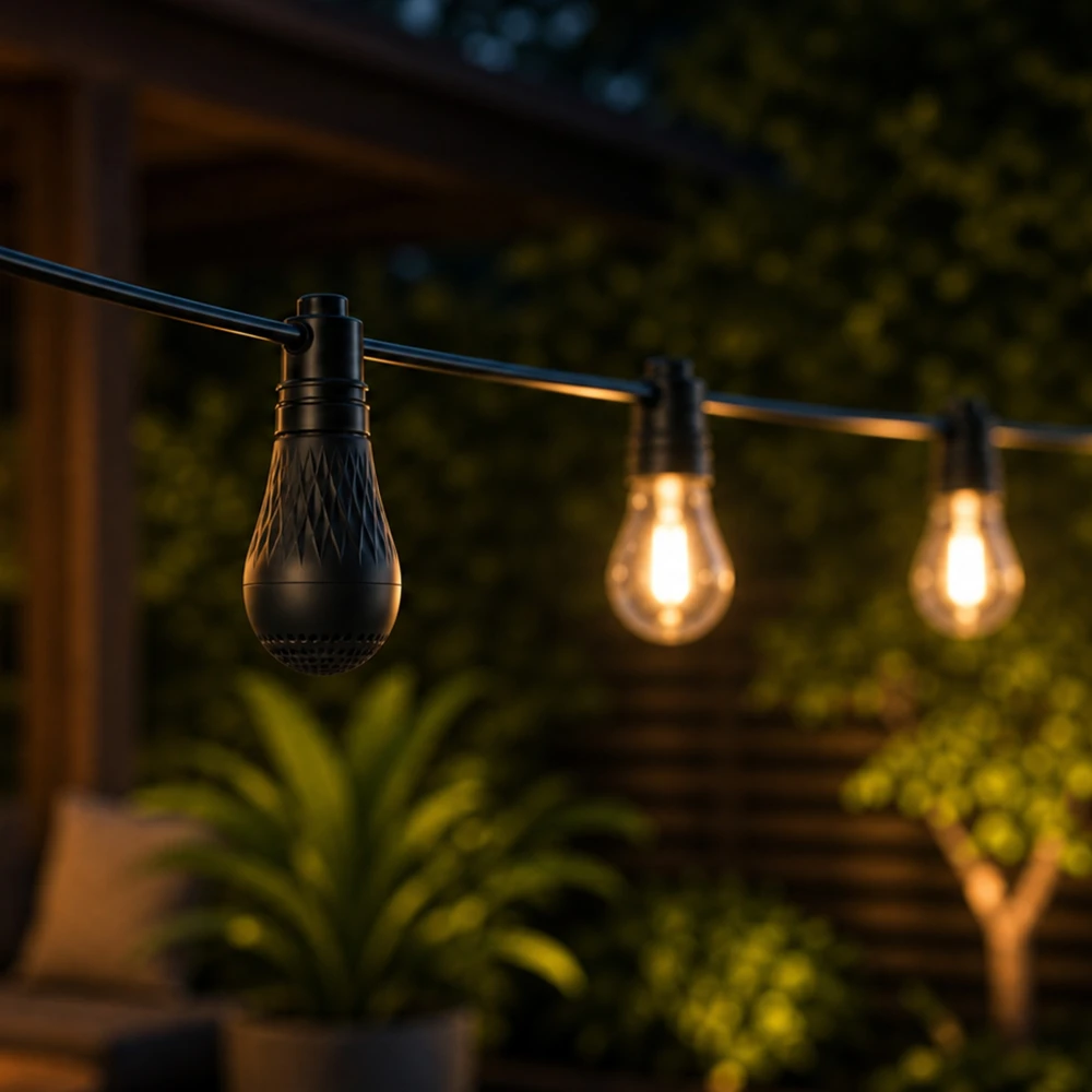 Garland Bluetooth højttaler, Lyskæder hos HomeNordic