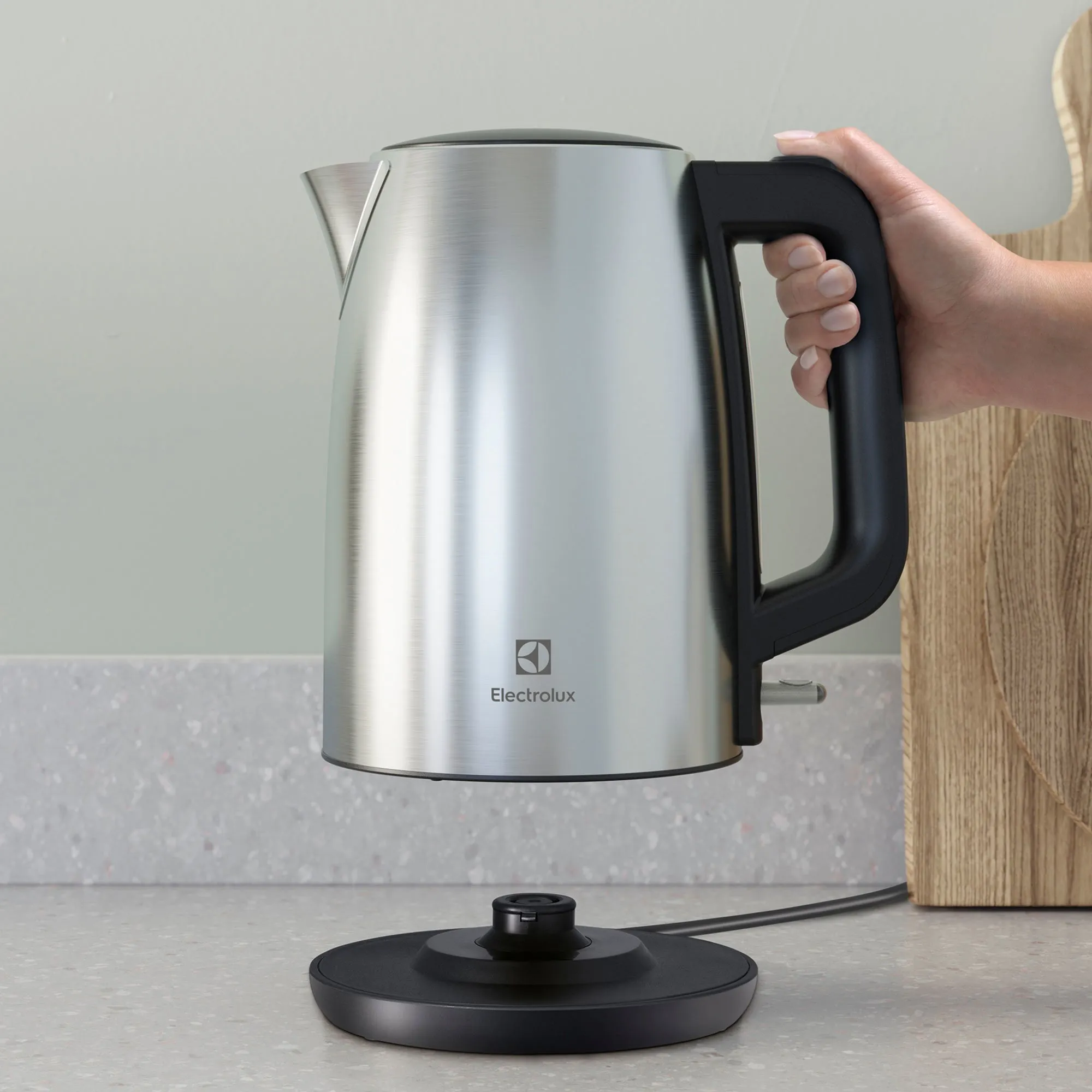 Create 3 E3K1-3ST elkedel 1,7 liter, rustfri, produktbillede 2 af 3, Elkedler hos HomeNordic