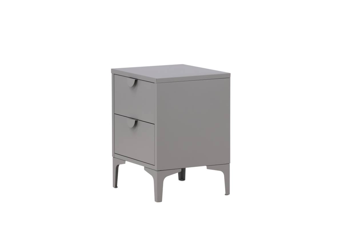 VENTURE DESIGN Piring sengebord, m. 2 skuffer, produktbillede 3 af 14, Sengeborde hos HomeNordic