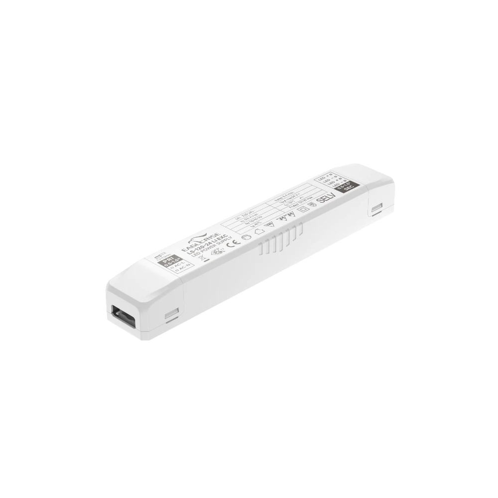 Eaglerise 120W / 24V DC strømforsyning, Strømforsyninger hos HomeNordic