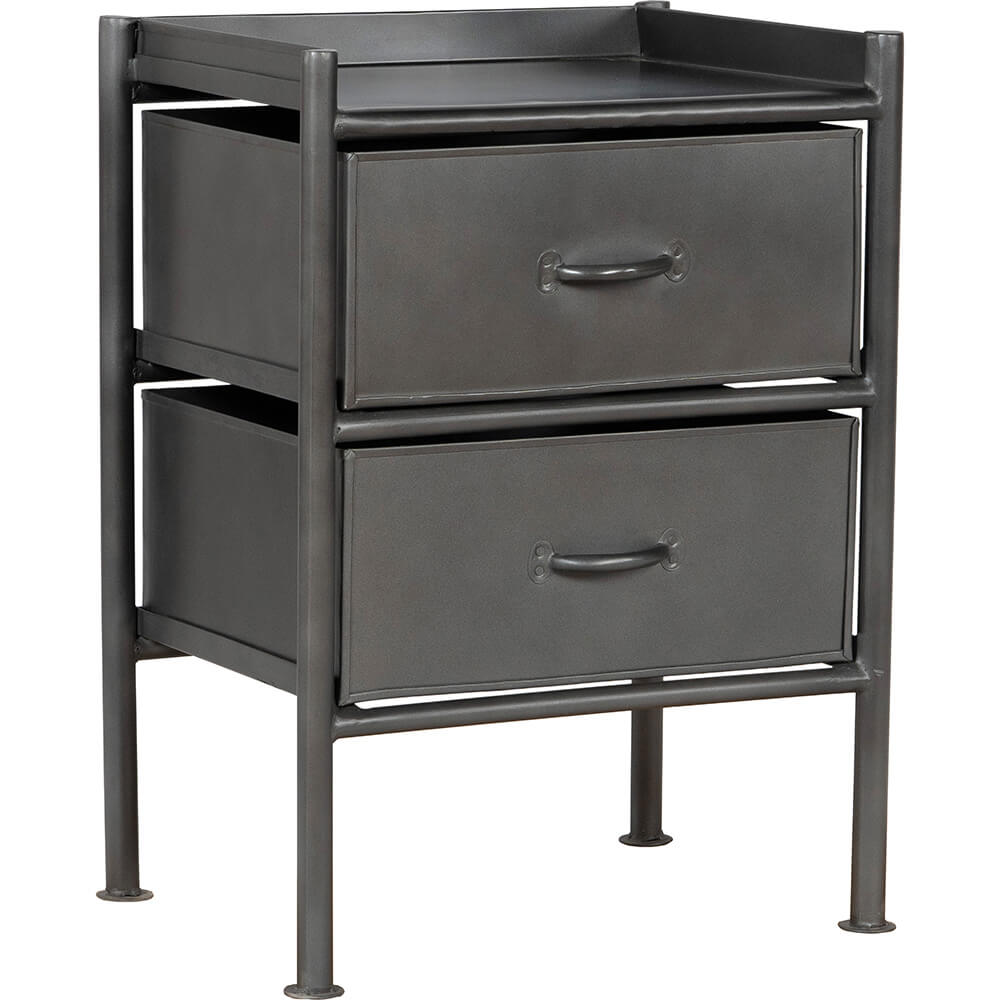 TRADEMARK LIVING SAGA KOMMODE M/9 SKUFFER SORT, Sideborde hos HomeNordic
