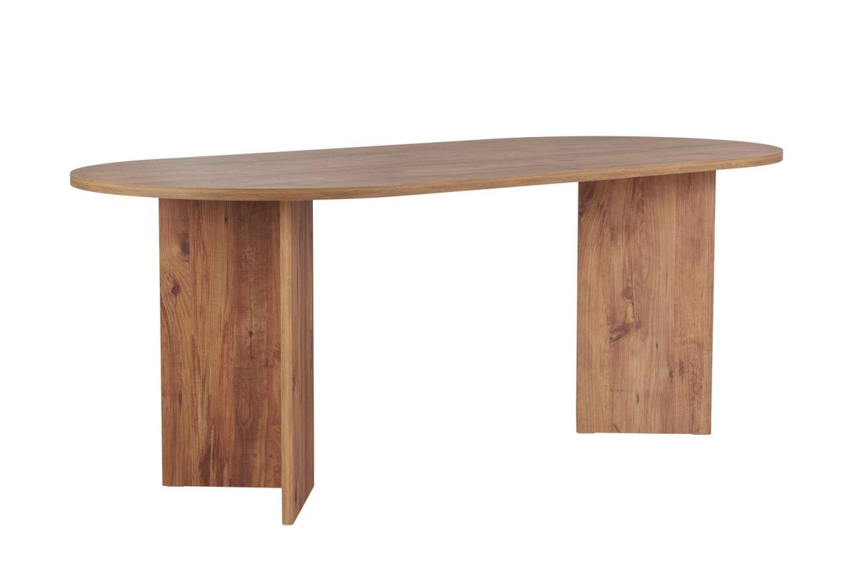 NORDVÄRK Sable spisebord, oval, produktbillede 3 af 10, Spiseborde hos HomeNordic