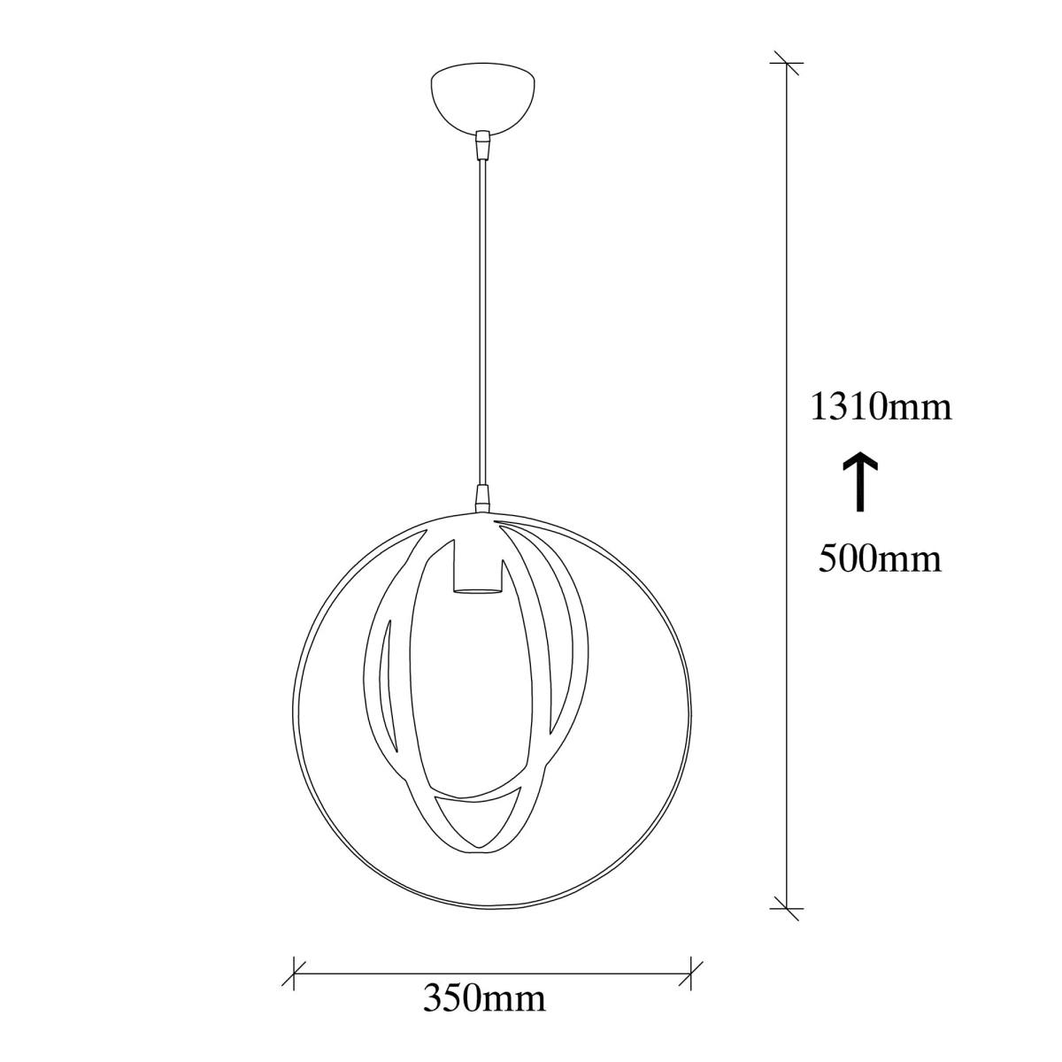 LUMI Elche loftlampe, produktbillede 2 af 6, Loftlamper hos HomeNordic