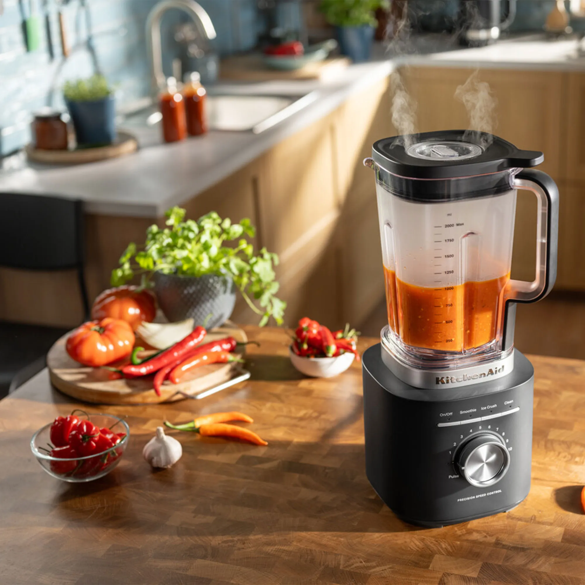 Kitchenaid Pure Power Blender 2,1liter, matte black, produktbillede 4 af 9, Blendere hos HomeNordic