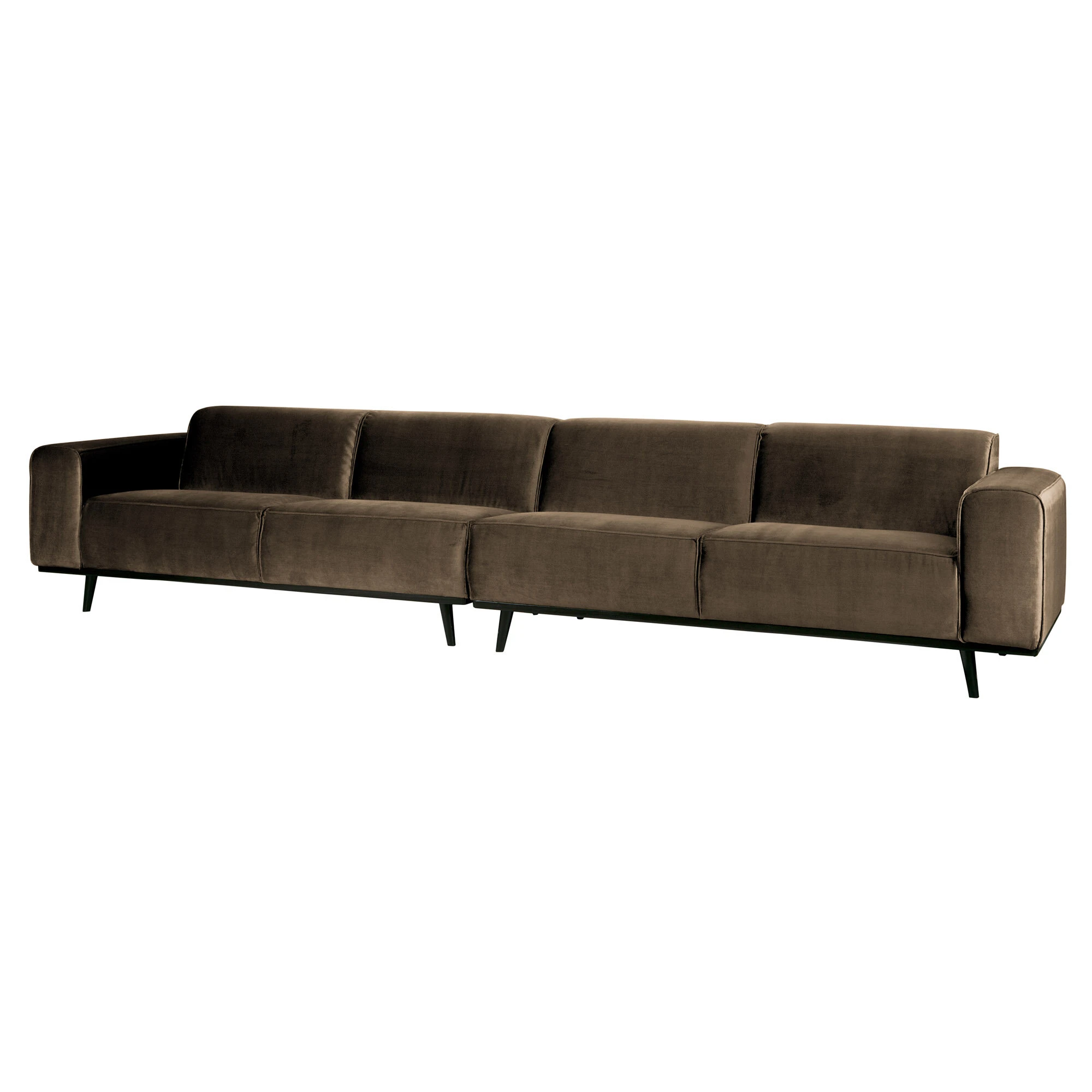 Statement Xl 4-pers Sofa 372 cm Velour, produktbillede 2 af 5, Sofaer hos HomeNordic