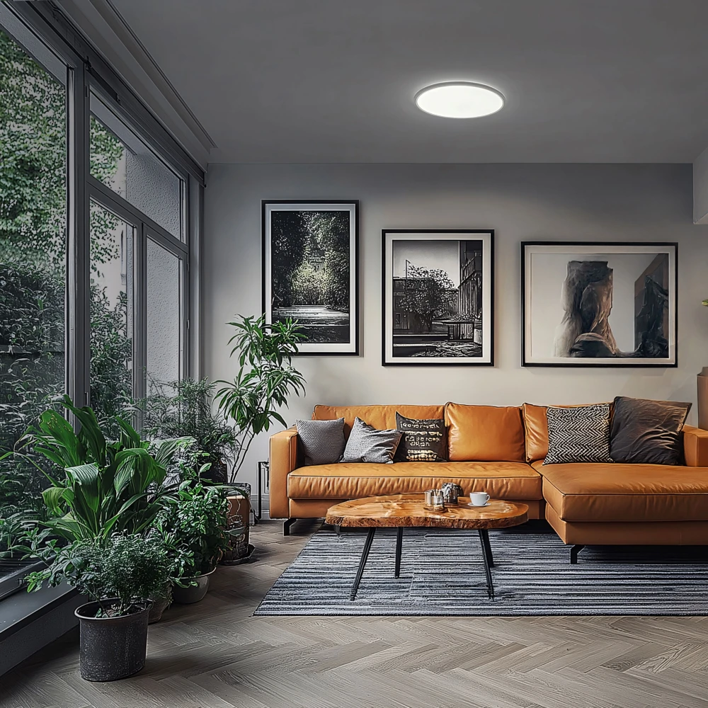 24W Nymphea Flat Duo LED loftlampe, Loftlamper hos HomeNordic