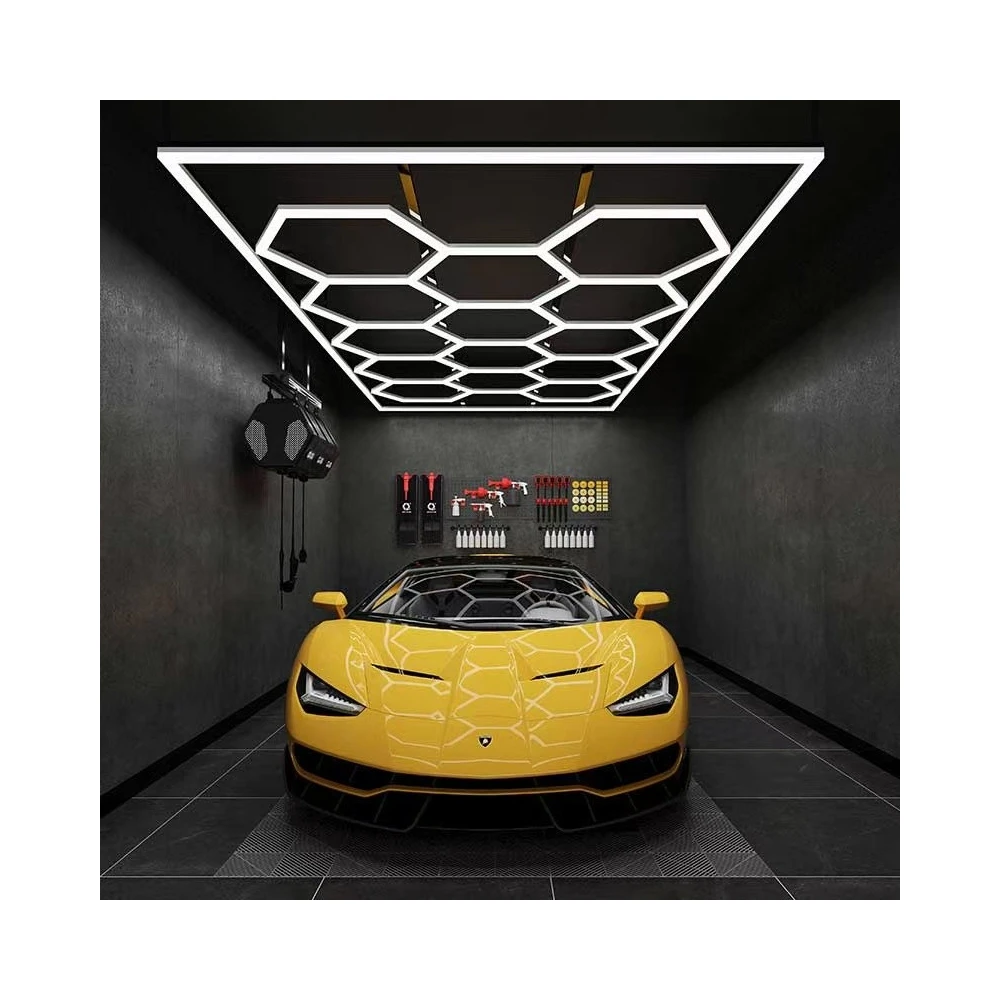 591W RA95 Hexagon LED 14 felter + ramme komplet sæt, Andre varer hos HomeNordic
