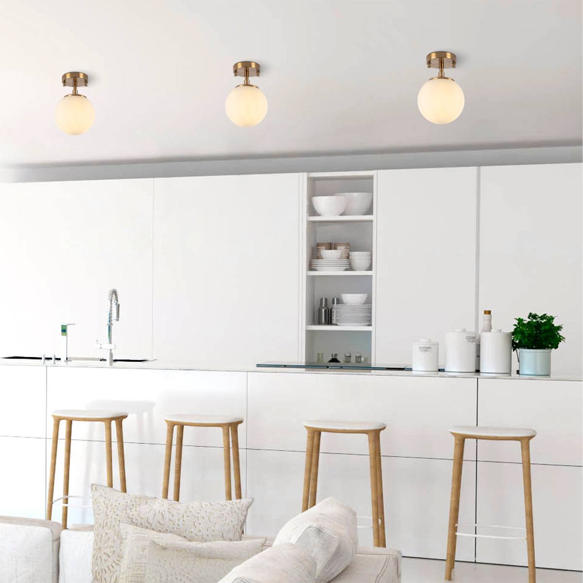 LUMI Villarrobledo loftlampe, produktbillede 7 af 8, Loftlamper hos HomeNordic