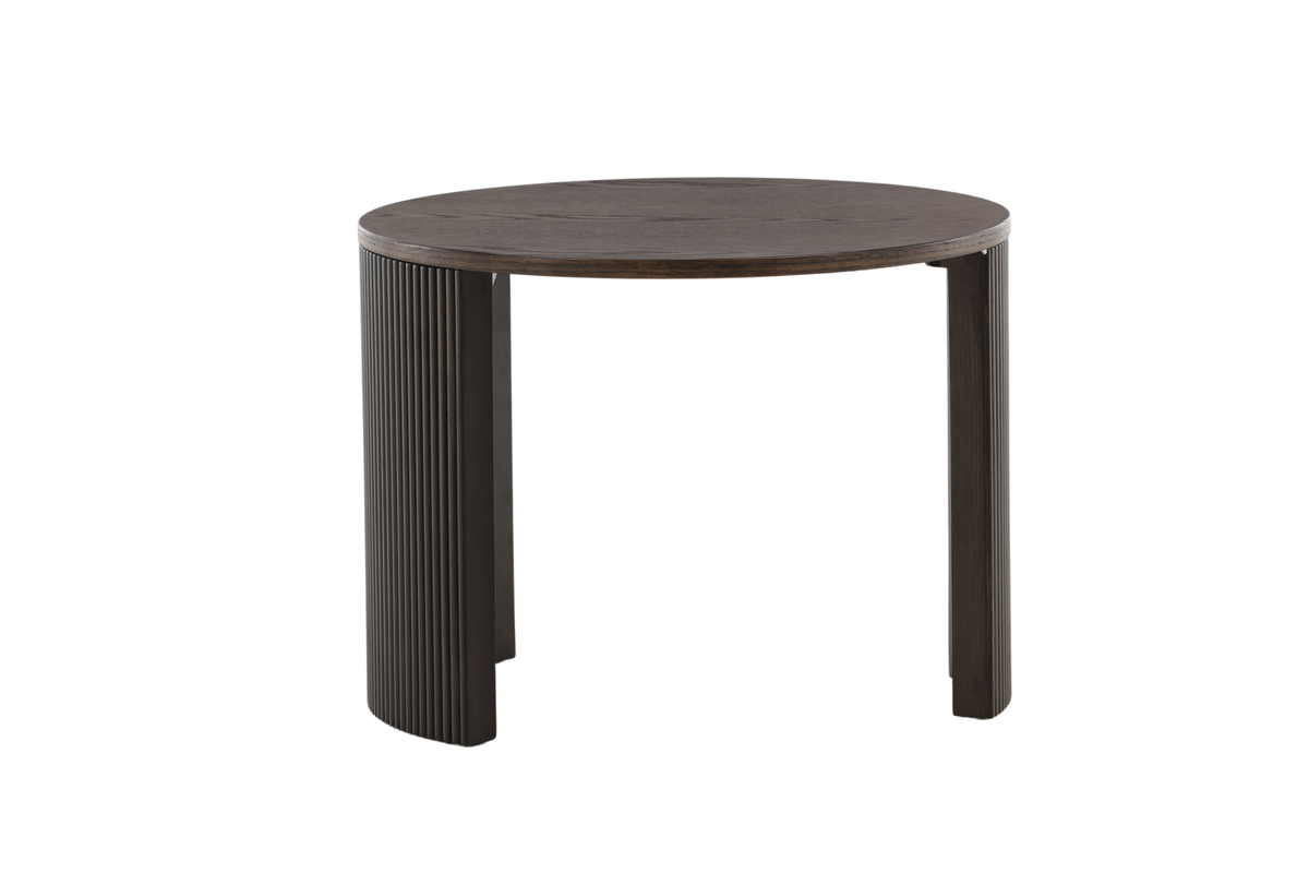 Suave - Sofabord i mocca farvet finer, diameter 60 cm., produktbillede 6 af 8, Moderne designs hos HomeNordic