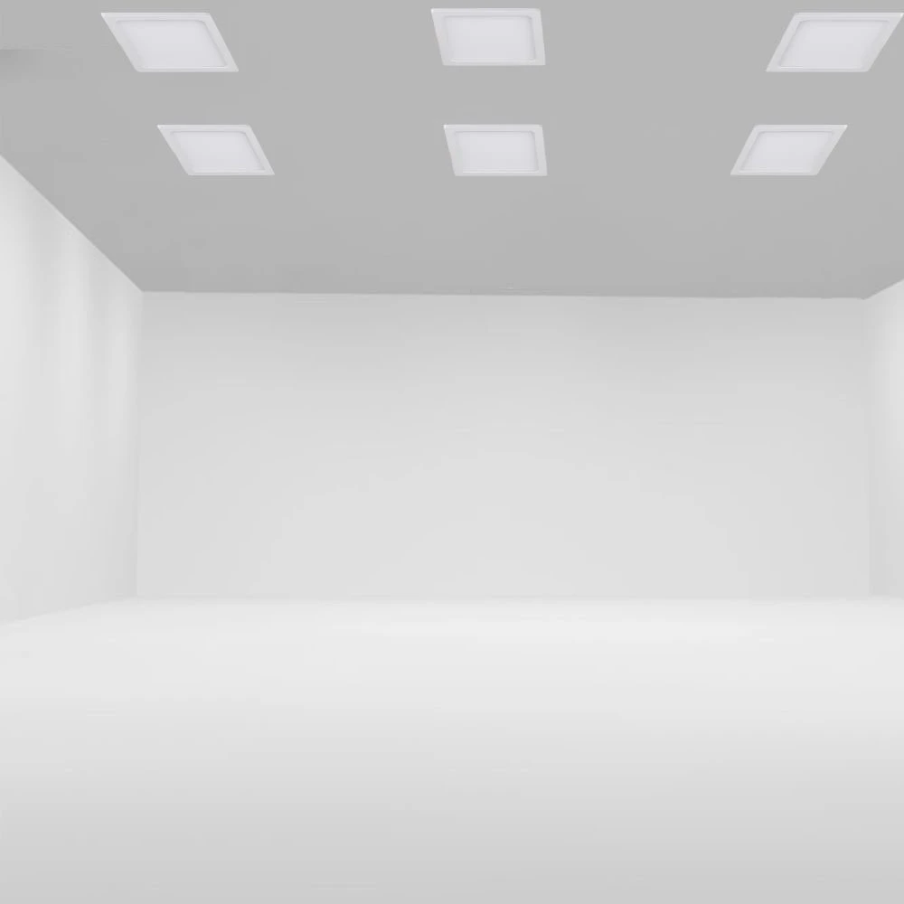 22W 17x17cm LED indbygningspanel, kvadratisk, Andre varer hos HomeNordic