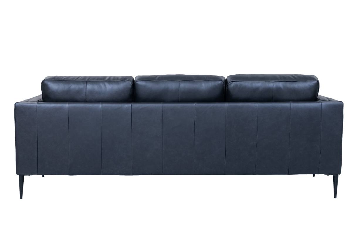 Madrid sofa i sort okselæder, produktbillede 3 af 8, Sofaer hos HomeNordic