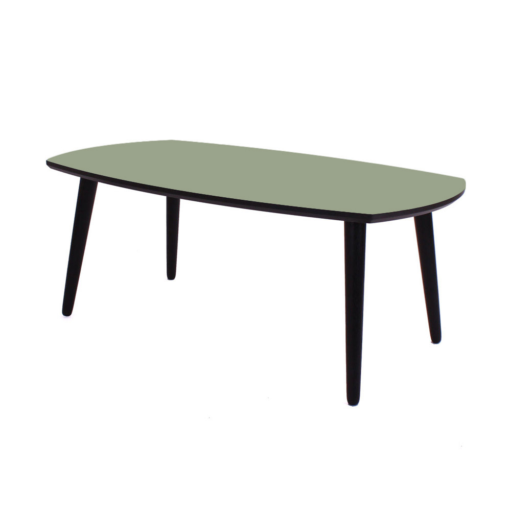 Linoleum sofabord, Olive 100x60 cm, Sofaborde hos HomeNordic