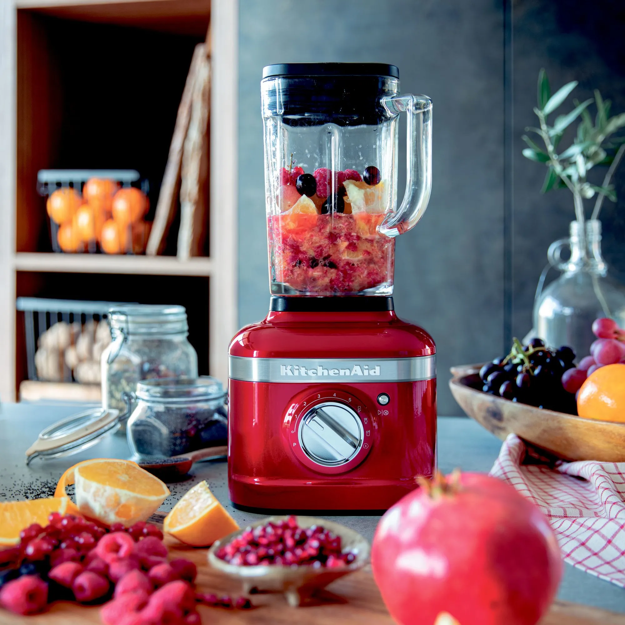 Artisan K400 Blender, Empire Red, produktbillede 3 af 4, Blendere hos HomeNordic
