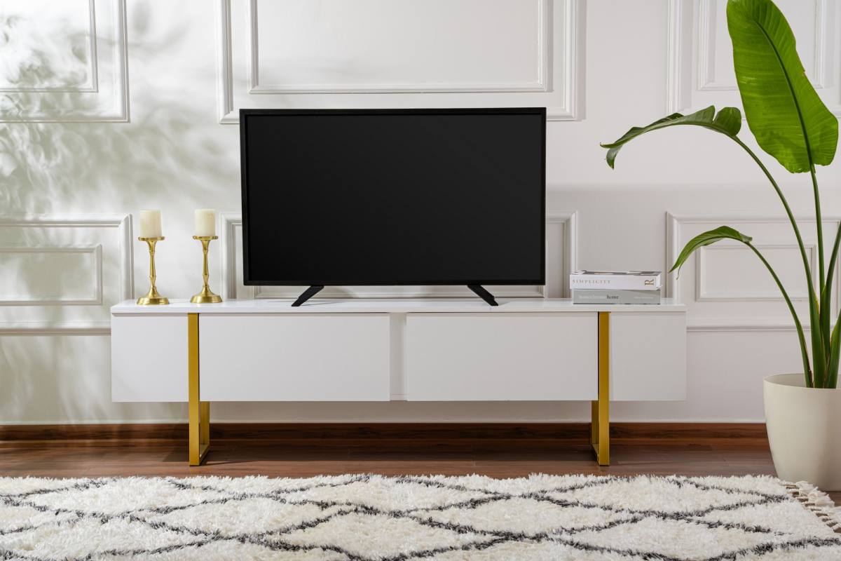 NORDVÄRK Serenity TV-bord, m. 2 låger, produktbillede 3 af 11, TV-borde hos HomeNordic
