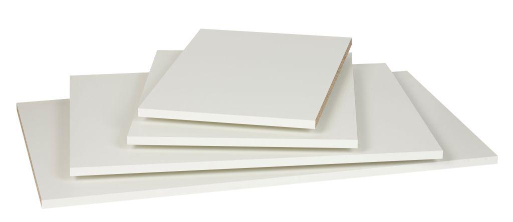 Hvide hylder til Krone 42 cm, 52 cm, 82 cm og 102 cm bredde, Garderobeskabe hos HomeNordic