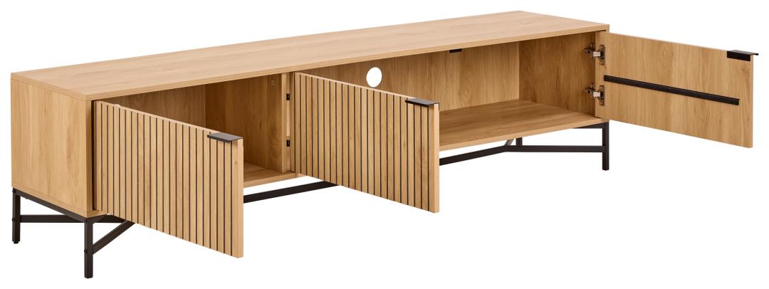 ACT NORDIC Jaipur TV bord, m. 3 låger, produktbillede 4 af 7, TV-borde hos HomeNordic