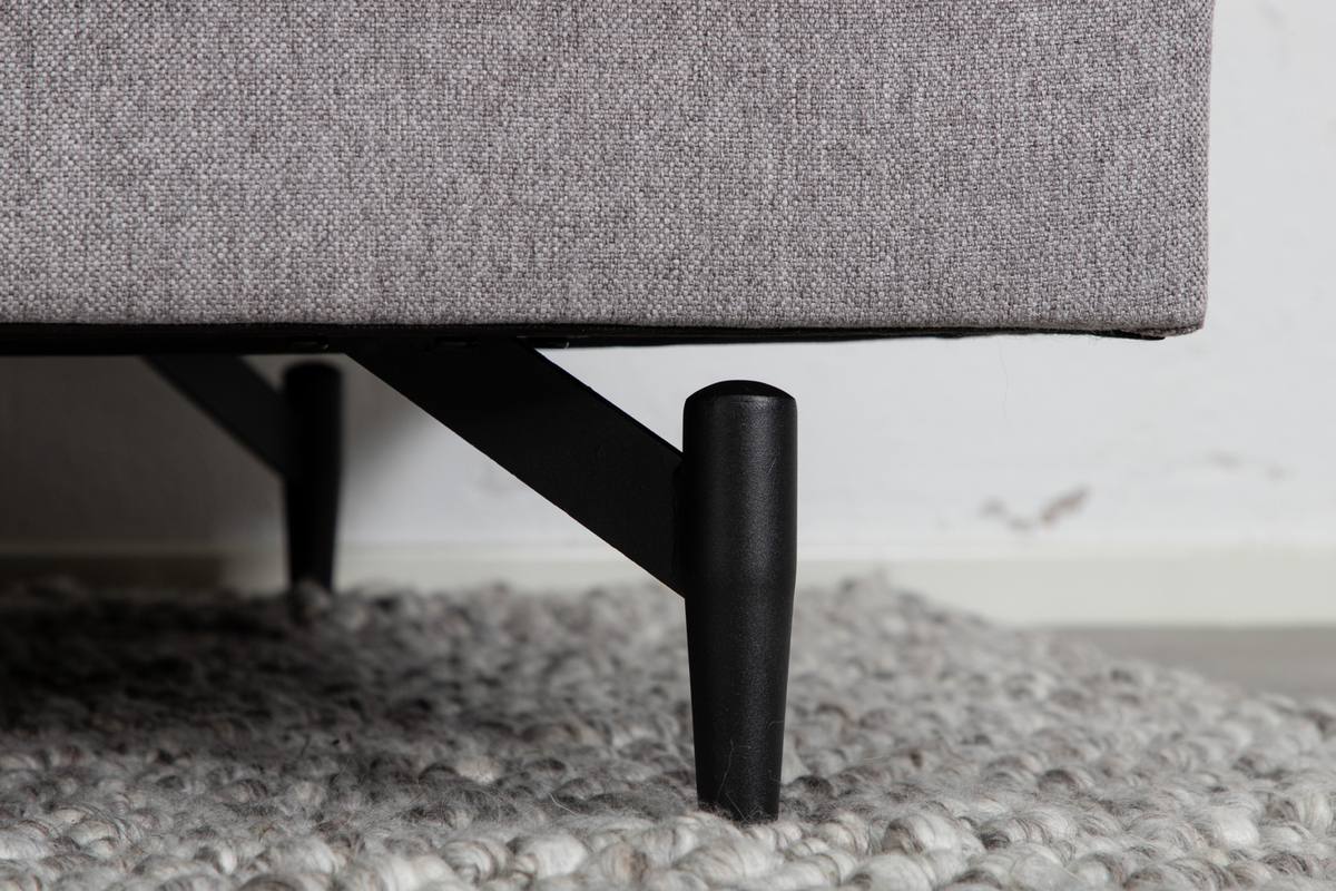 Warden - Sofa 3-personers i lysegrå polyester stof, produktbillede 8 af 14, Sofaer hos HomeNordic