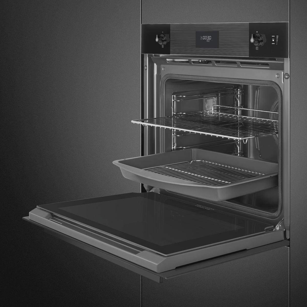 SMEG Indbygningsovn SOP6101S2B3, produktbillede 4 af 11, Ovne hos HomeNordic