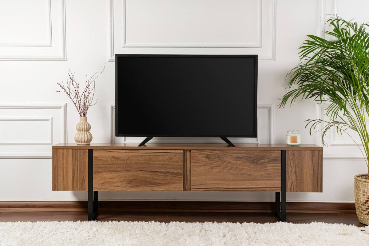 NORDVÄRK Serenity TV-bord, m. 2 låger, produktbillede 7 af 7, TV-borde hos HomeNordic