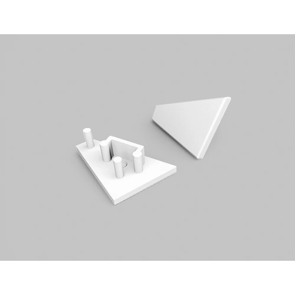 1 stk. Endestykke CORNER10 GEN2, produktbillede 4 af 4, LED-tilbehør hos HomeNordic