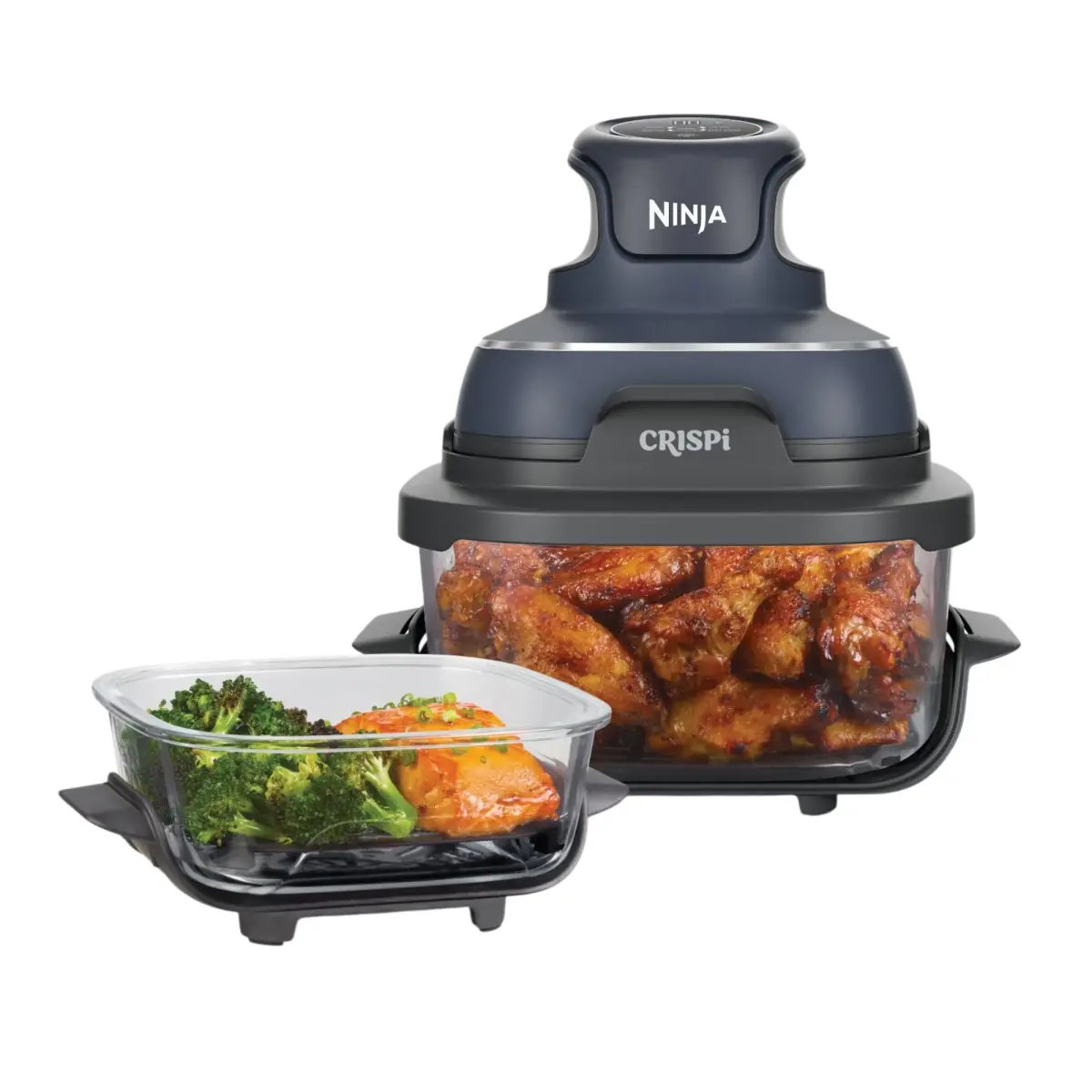 Crispi Airfryer, grå, produktbillede 11 af 11, Airfryers hos HomeNordic