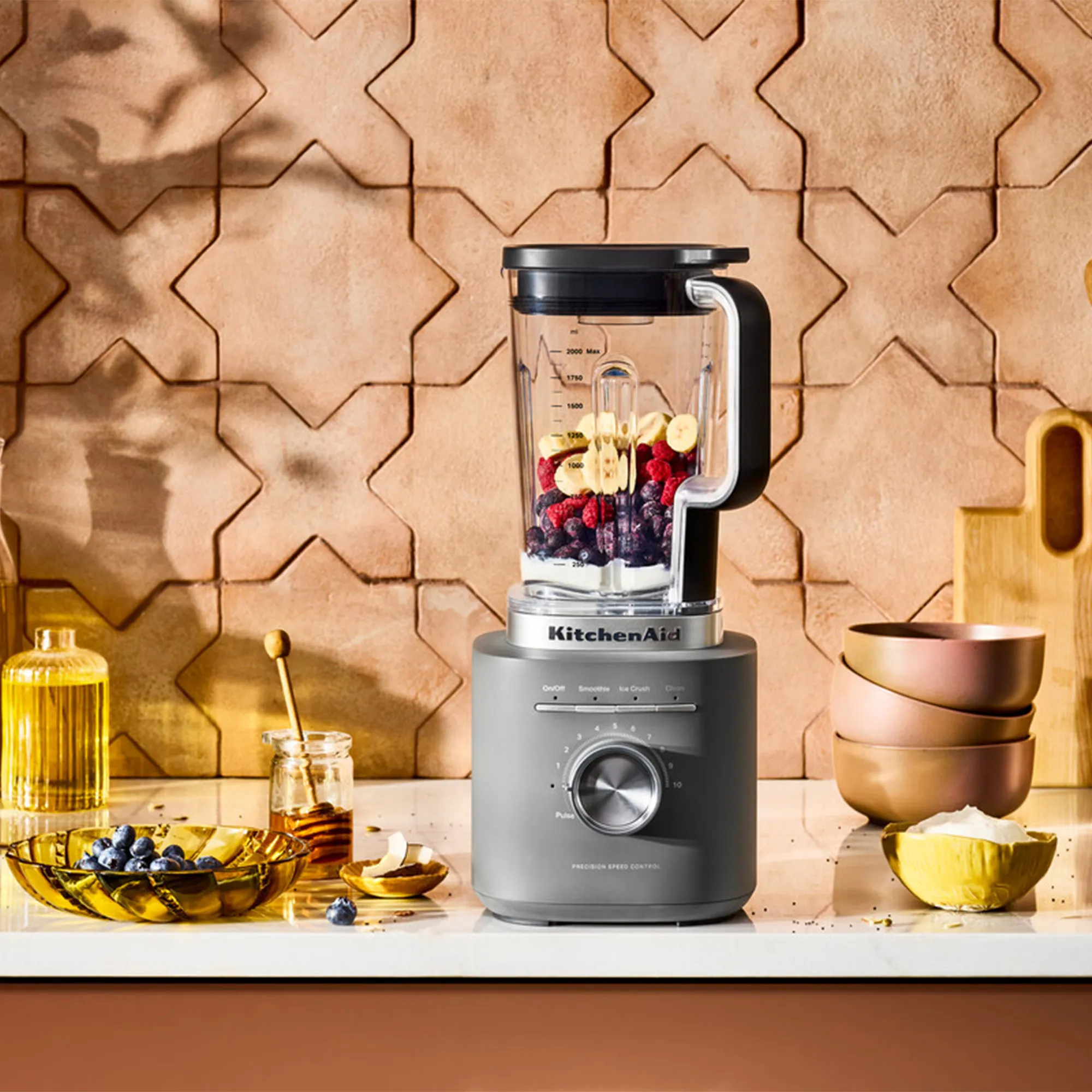 Kitchenaid Pure Power Blender 2,1 liter, charcoal grey, produktbillede 3 af 6, Blendere hos HomeNordic