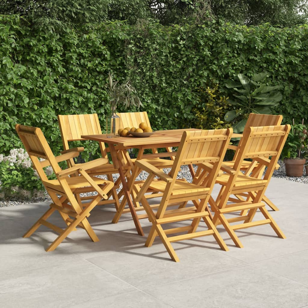Havestole 47x61x90 Cm Foldbare Massivt Teaktræ, produktbillede 13 af 15, Havestole i teaktræ hos HomeNordic