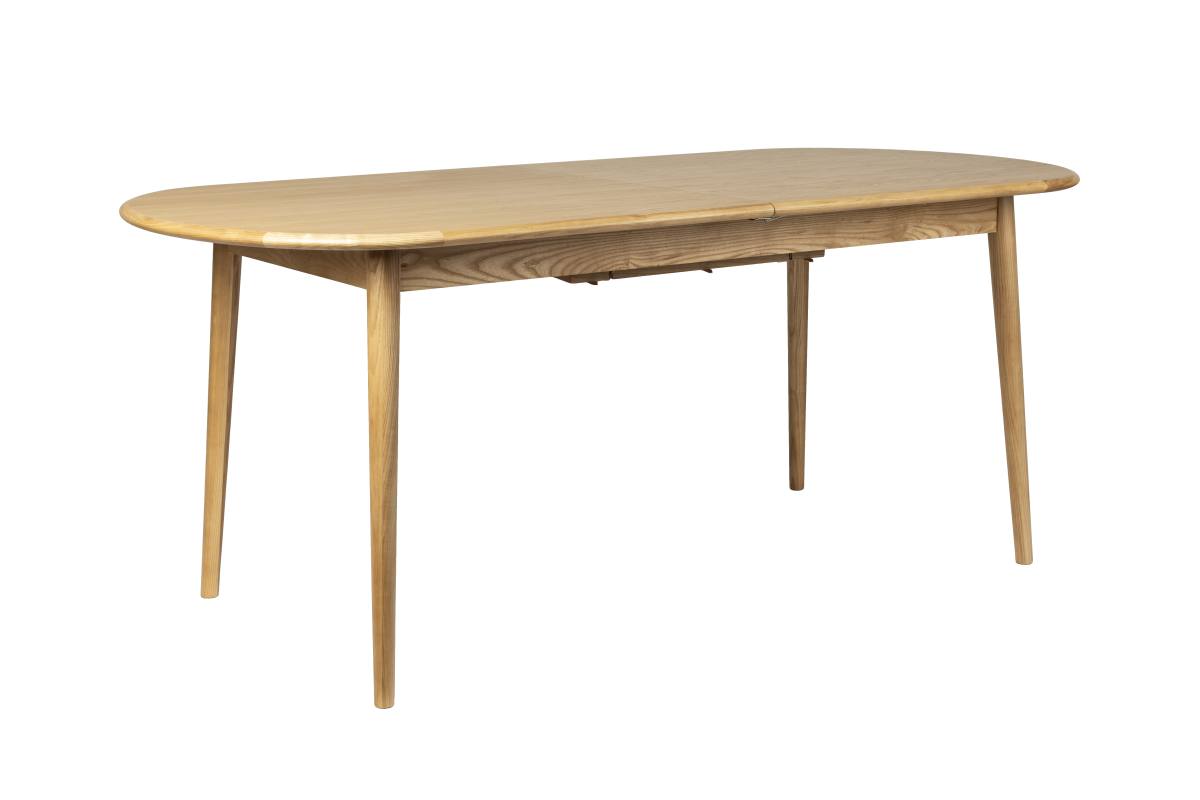 ZUIVER Twist spisebord, m. udtræk, oval, produktbillede 3 af 13, Spiseborde hos HomeNordic