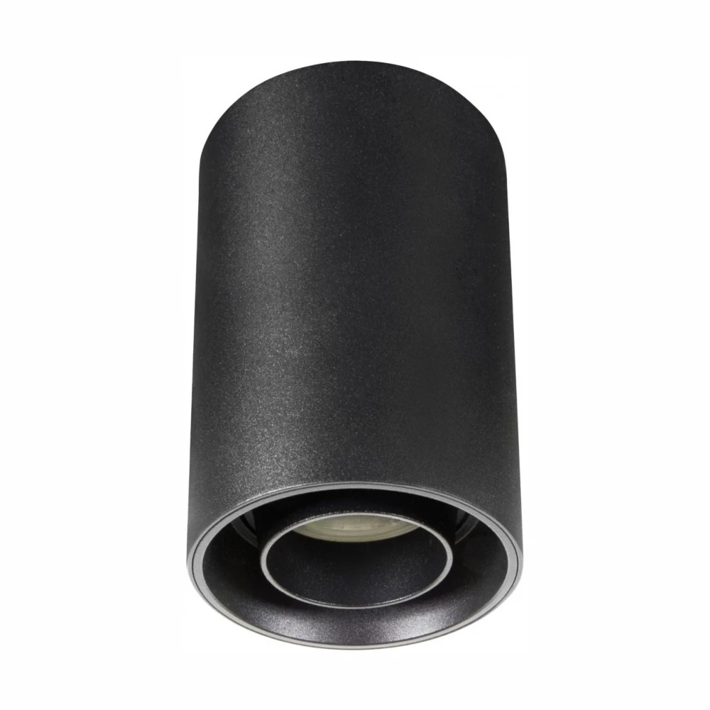CHLOE SPOT GU10 SURFACE IP20 ROUND BLACK ADJUSTABLE, Væglamper hos HomeNordic