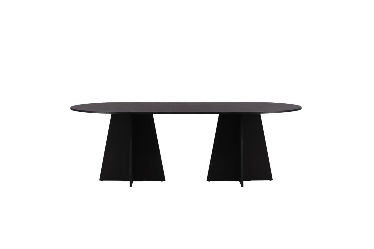VENTURE DESIGN Bootcut spisebord, oval, Spiseborde hos HomeNordic