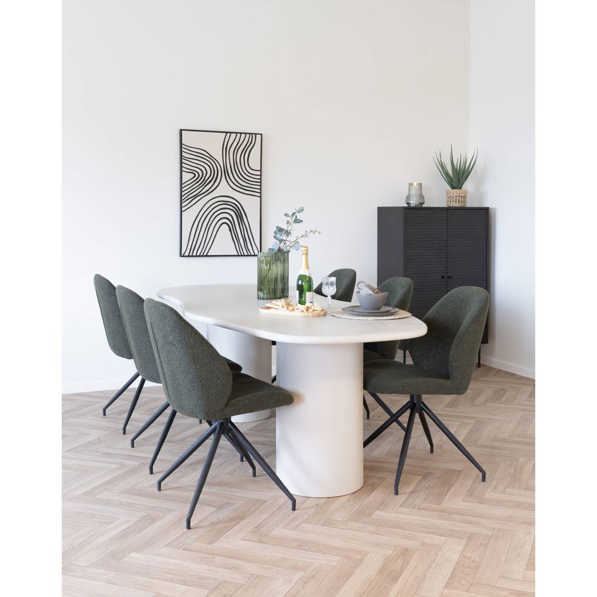 HOUSE NORDIC Maranola spisebord, organisk, produktbillede 6 af 6, Spiseborde hos HomeNordic