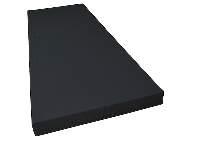 Karat Plus skummadras 90 x 190 cm med kraftigt quiltet blåt betræk, Madrasser hos HomeNordic
