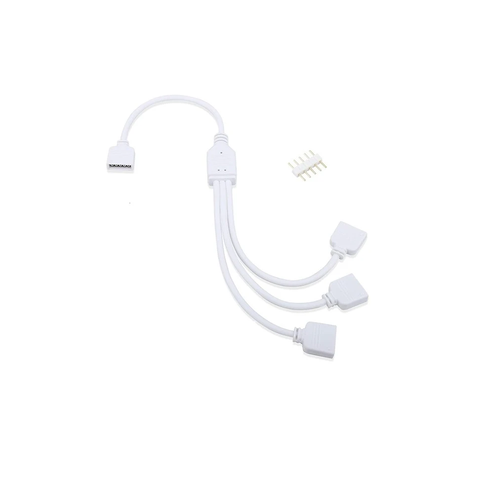 RGB+WW kabel 3-vejs splitter, LED-strips hos HomeNordic