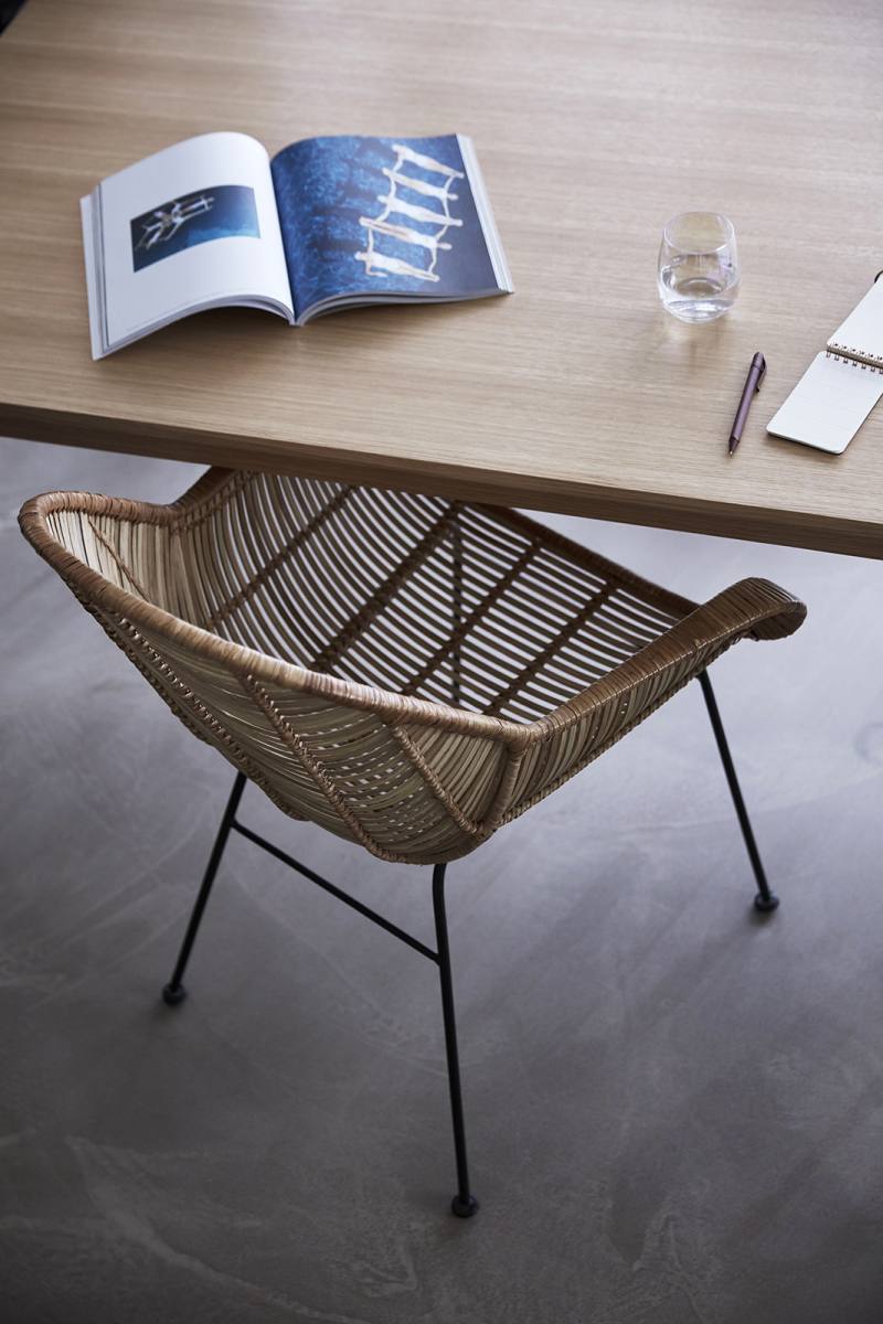 HÜBSCH ACORN SPISEBORD EGETRÆ NATUR, produktbillede 2 af 8, Spiseborde hos HomeNordic
