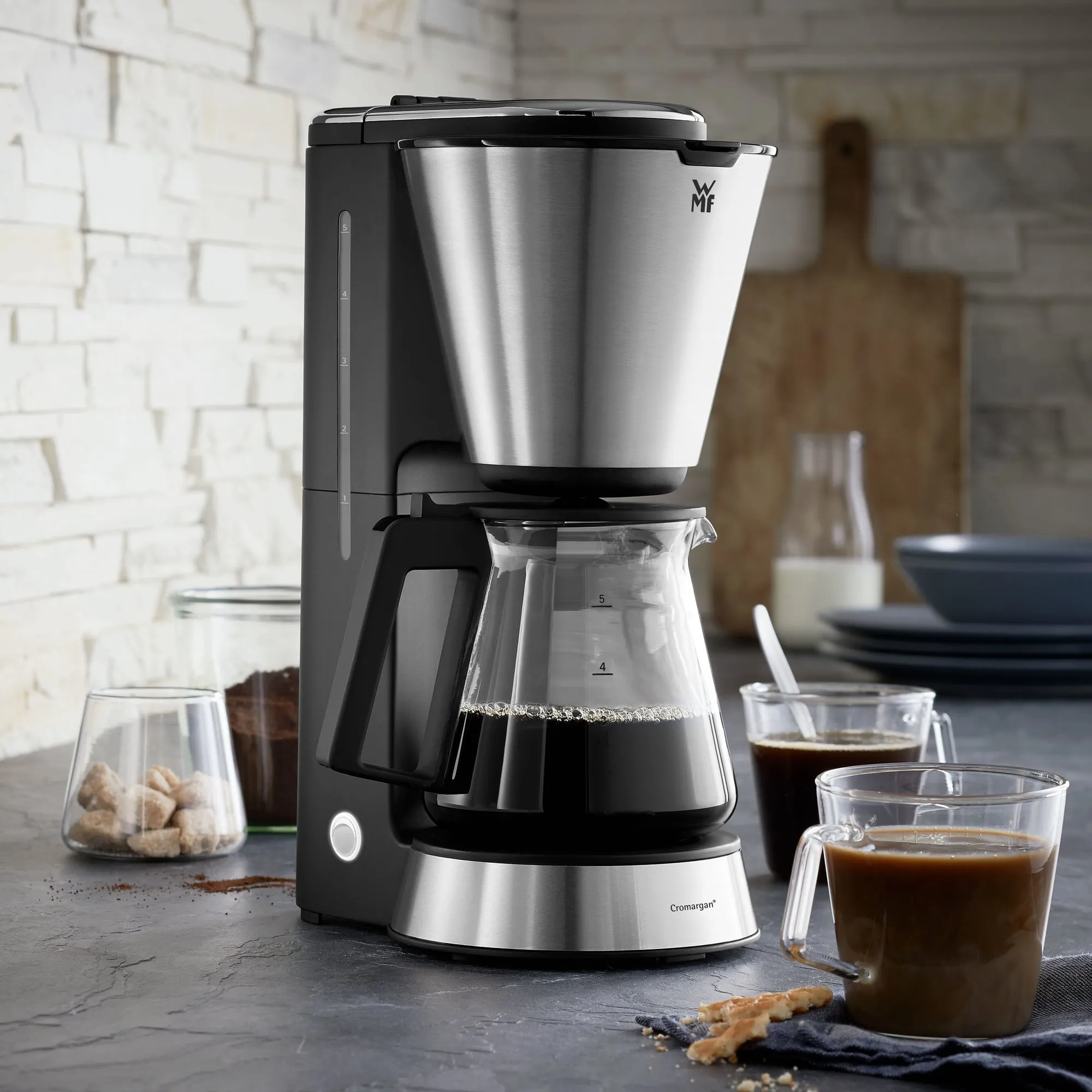 Kitchen Minis Aroma Kaffemaskine Glas, produktbillede 5 af 5, Kaffemaskiner hos HomeNordic