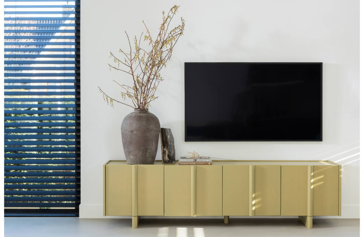 WOOOD EXCLUSIVE Basu TV-bord, m. 3 låger og 2 hylder, produktbillede 6 af 7, TV-borde hos HomeNordic