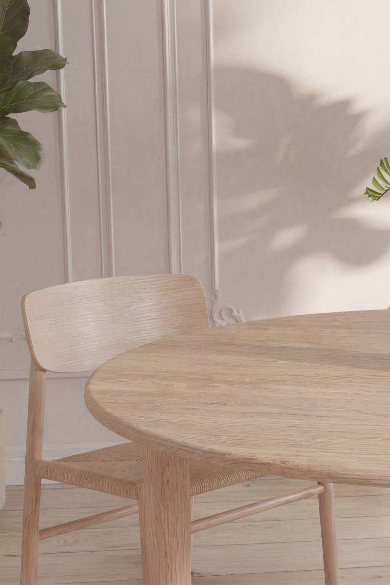 VENTURE HOME Hilo spisebord, oval, produktbillede 6 af 7, Spiseborde hos HomeNordic