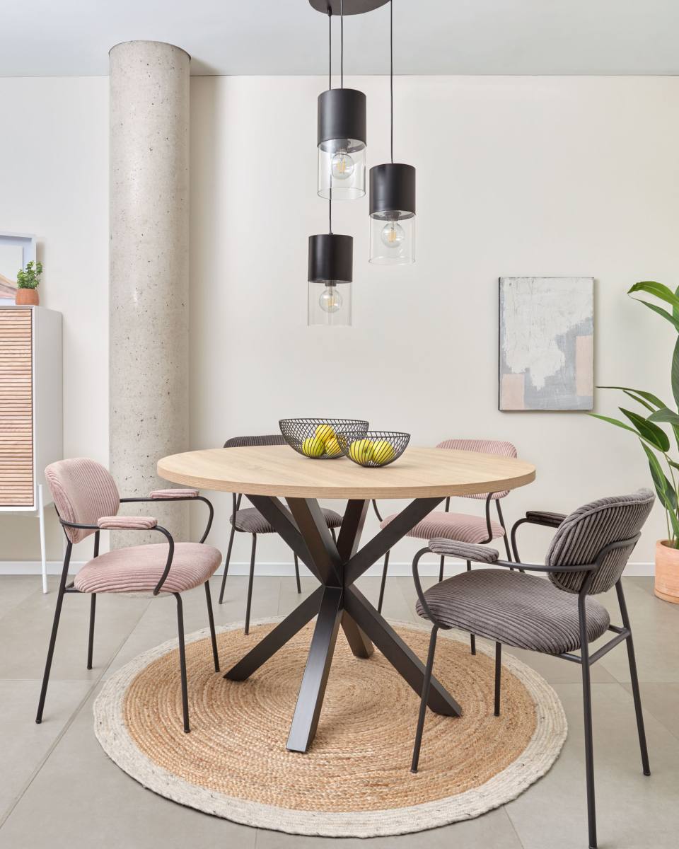KAVE HOME Fuld Argo spisebord, rund, produktbillede 3 af 4, Spiseborde hos HomeNordic