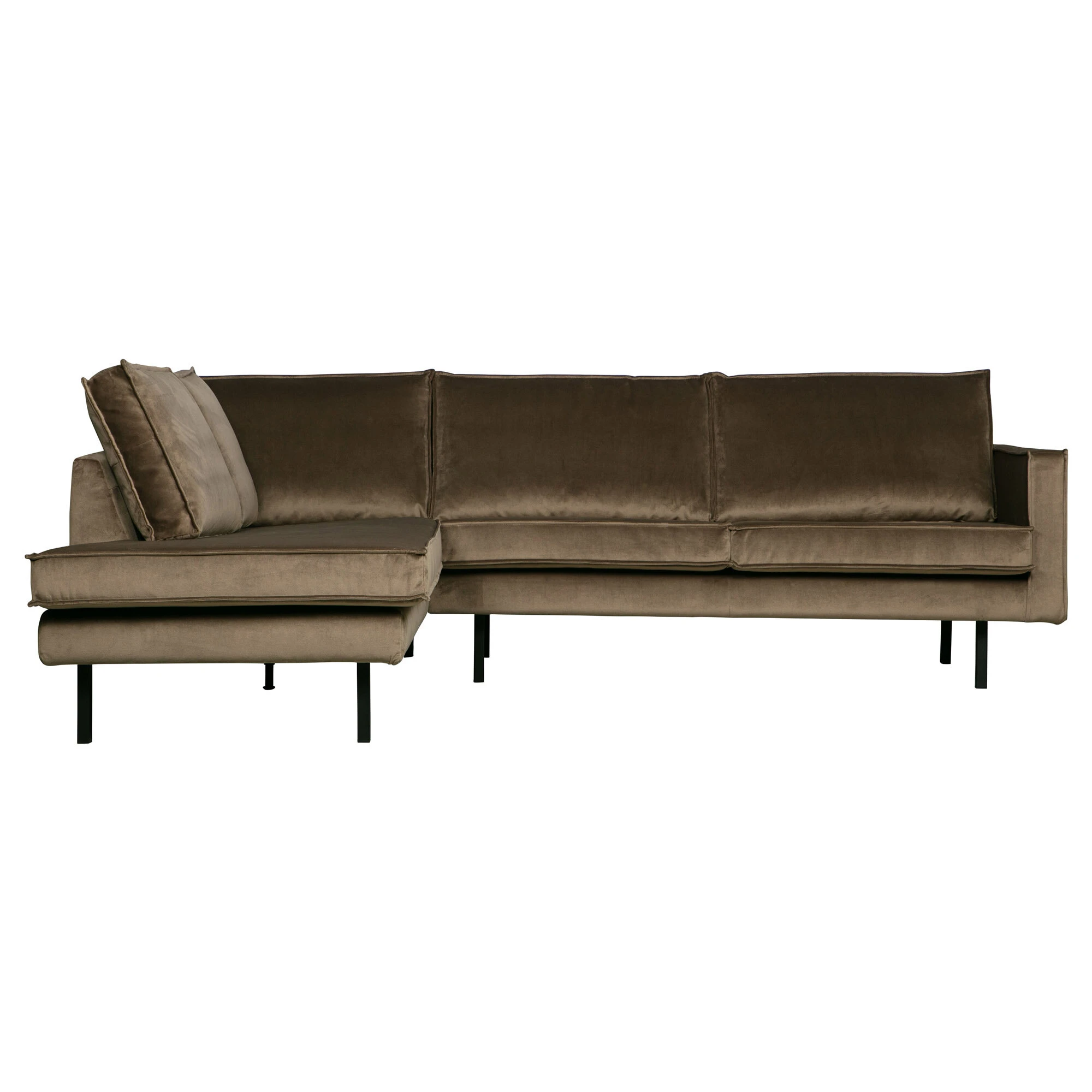 Rodeo Hjørnesofa Venstrevendt Velour, Sofaer hos HomeNordic