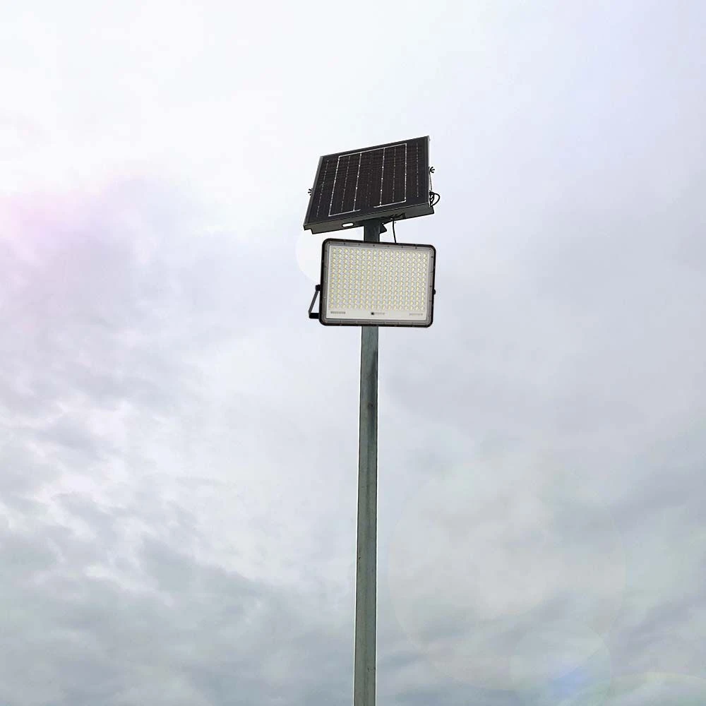 30W LED solcelle projektør, 6400K, Projektører hos HomeNordic