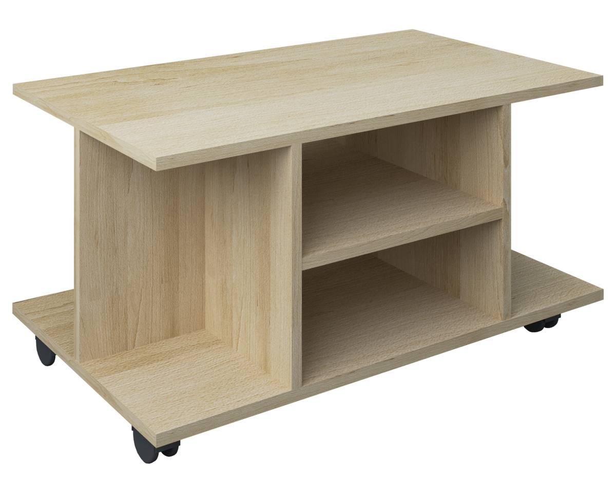 VCM NORDIC Findalo TV-bord, m. 4 rum og hjul, produktbillede 5 af 5, TV-borde hos HomeNordic