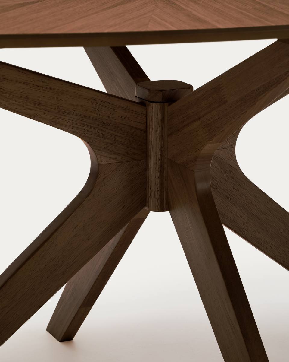 KAVE HOME Naanim spisebord, oval, produktbillede 5 af 8, Spiseborde hos HomeNordic