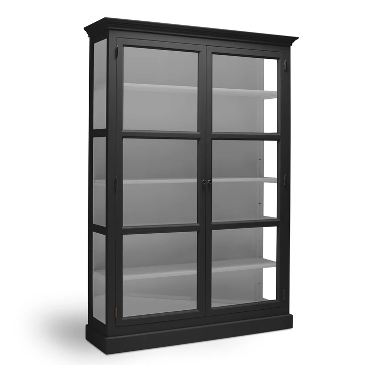LIVINGOODIES DYBT CARLINGTON XL SORT/, produktbillede 3 af 3, Vitrineskabe hos HomeNordic