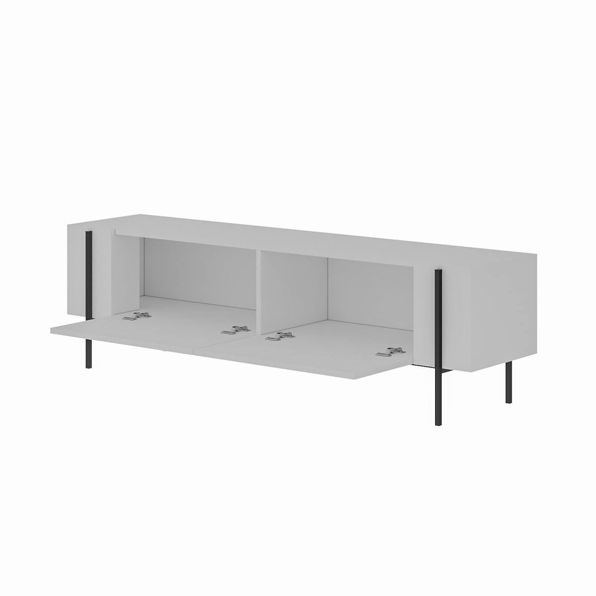 NORDVÄRK Herman TV-bord, m. 2 låger, produktbillede 4 af 8, TV-borde hos HomeNordic
