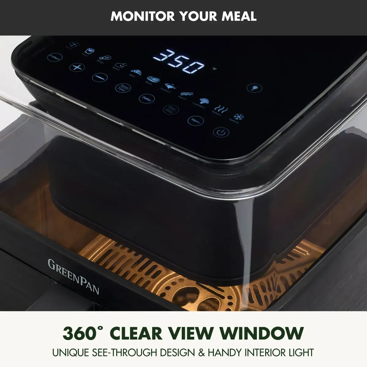 Airfryer 7 liter, sort, produktbillede 3 af 8, Airfryers hos HomeNordic